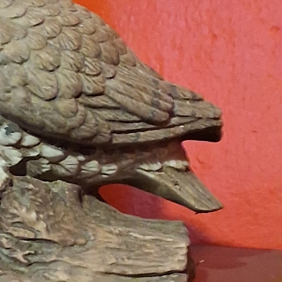 Vintage Great Horned Owl Figurine from Homco - Picture 5 of 8